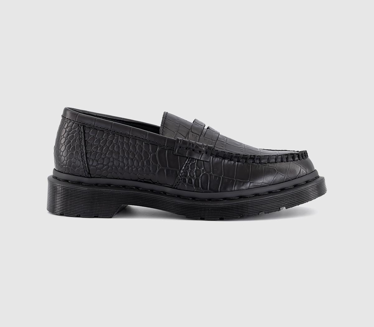 Dr. MartensPenton LoafersBlack Atlas Crocs