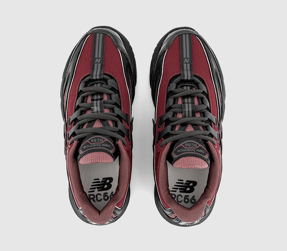 New BalanceRC56 TrainersRed Black