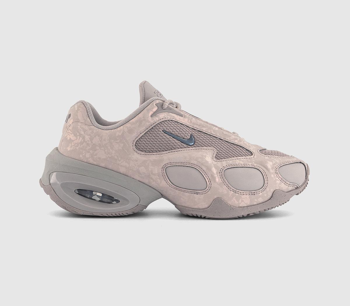 Nike Air Max Muse Trainers College Grey Metallic Silver - Women's