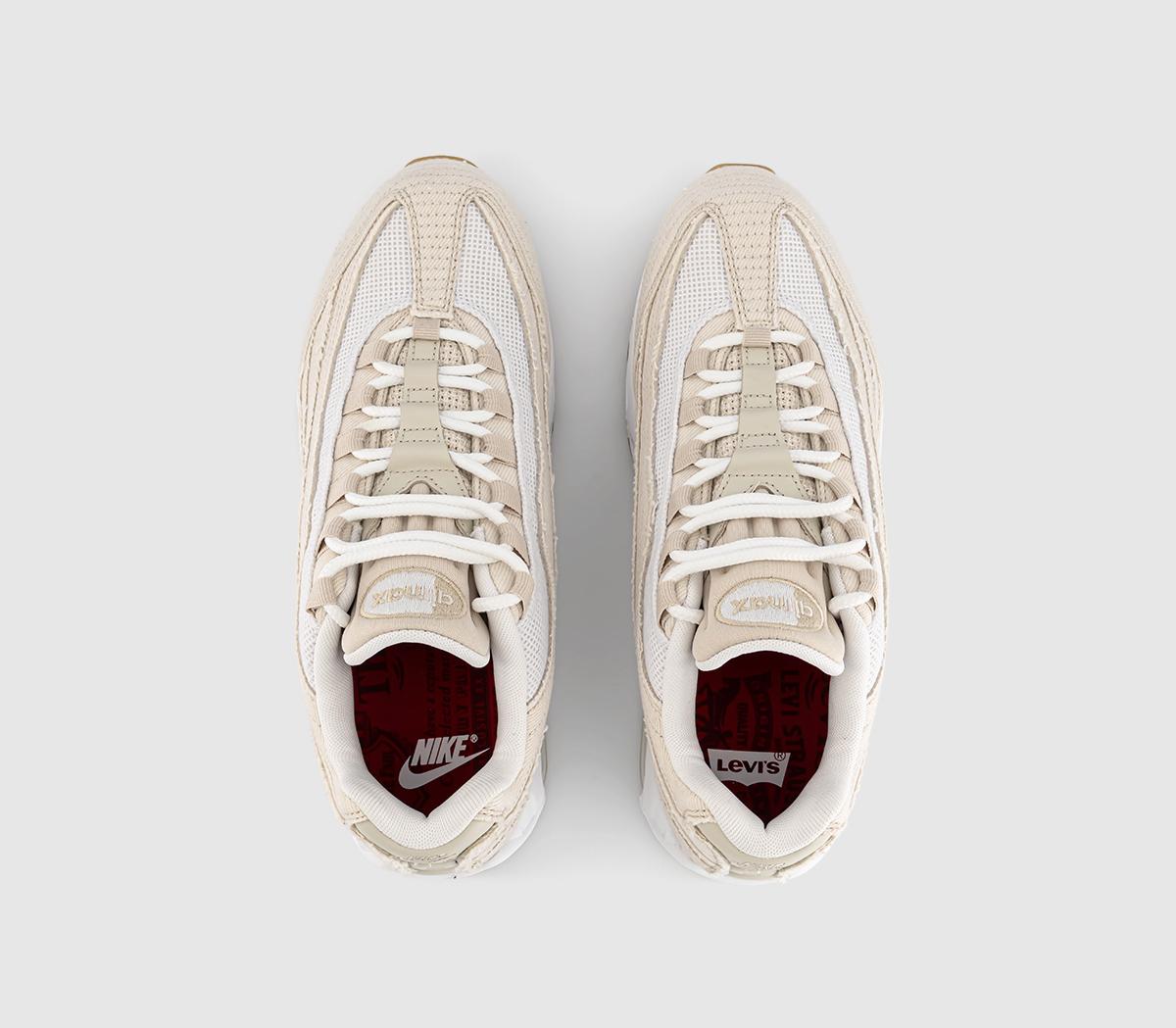 NikeNike Air Max 95 OG TrainersLt Orewood Brn White Gym Red