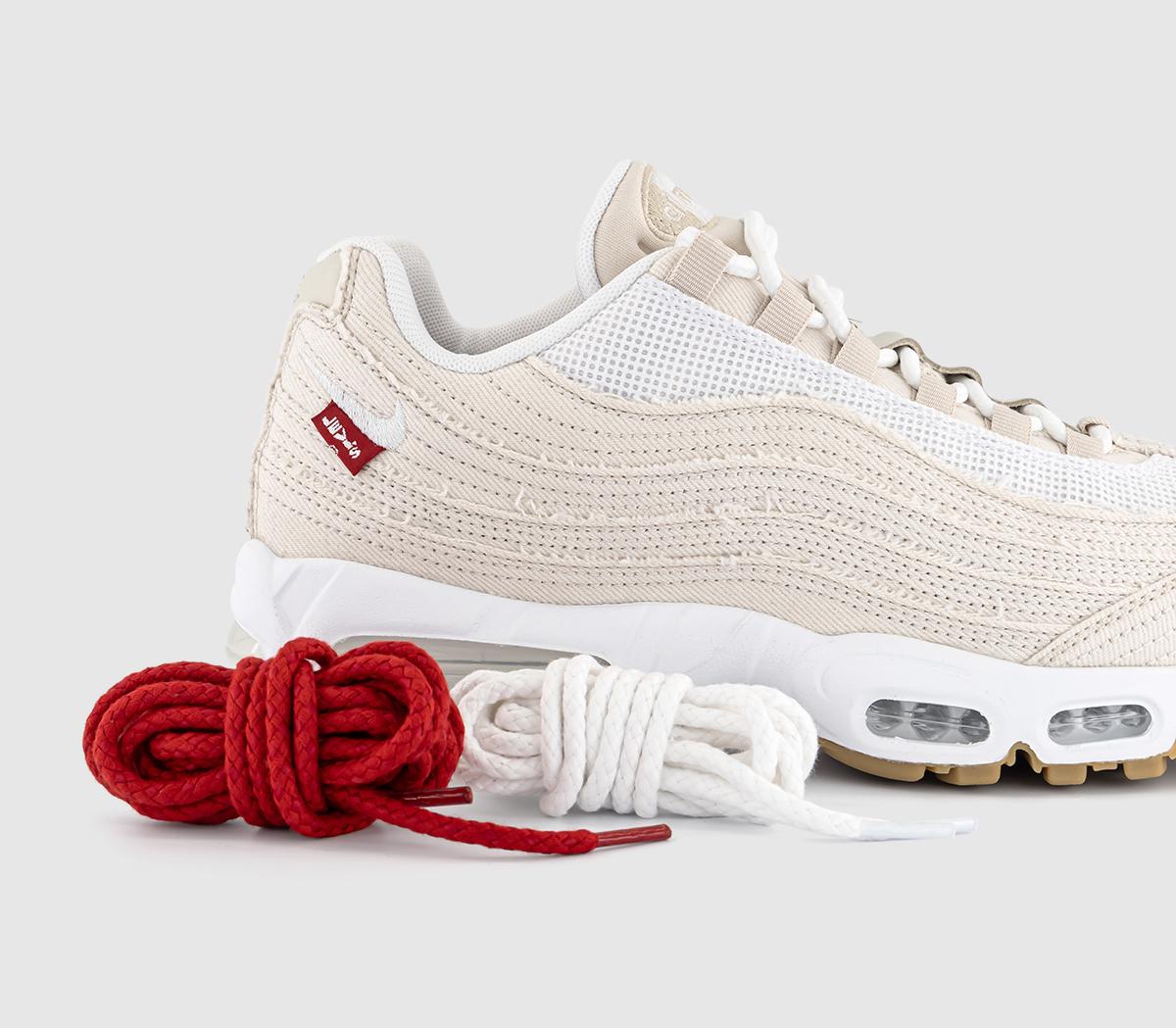 NikeNike Air Max 95 OG TrainersLt Orewood Brn White Gym Red