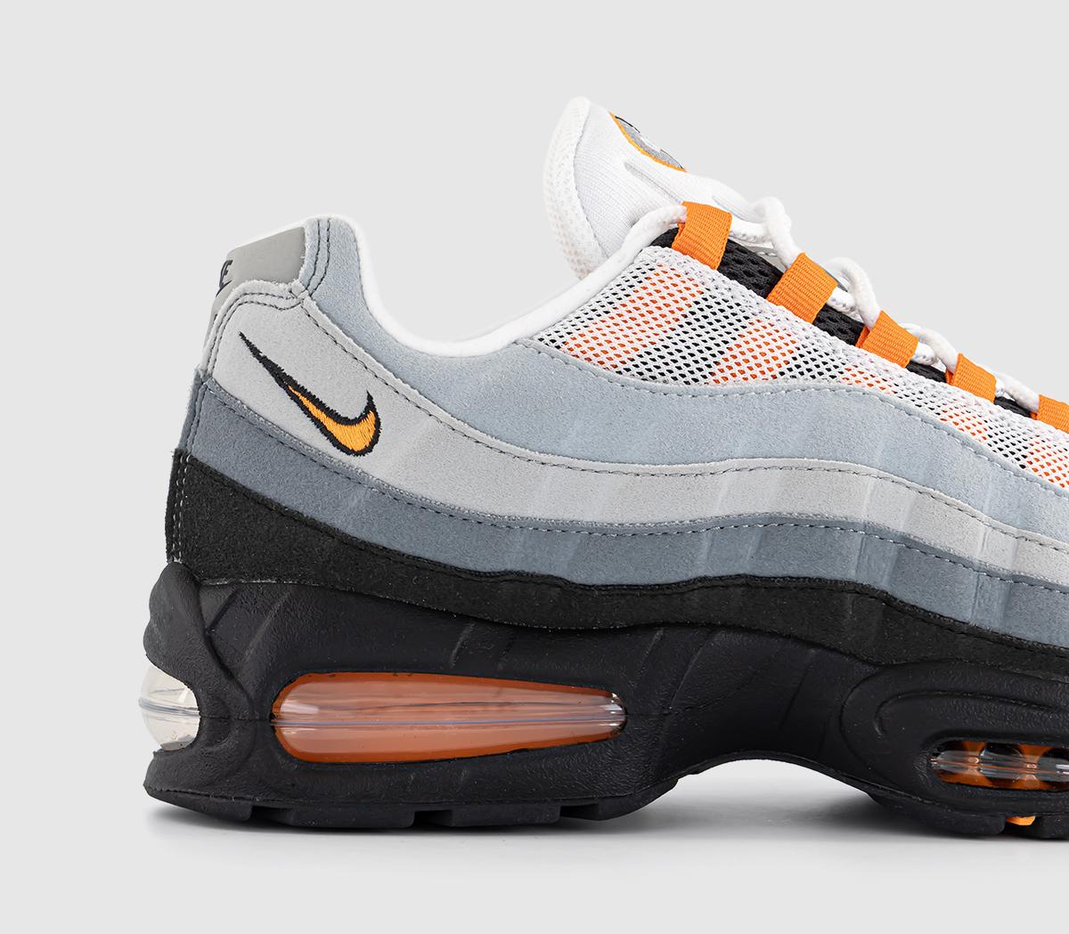 Nike Nike Air Max 95 OG Black Bright Mandarin Cool Grey - Unisex