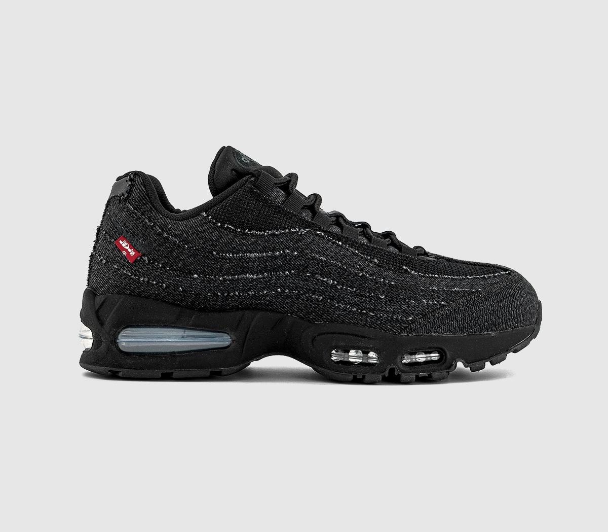 Nike Nike Air Max 95 OG Black Black Gym Red White Unisex Sports