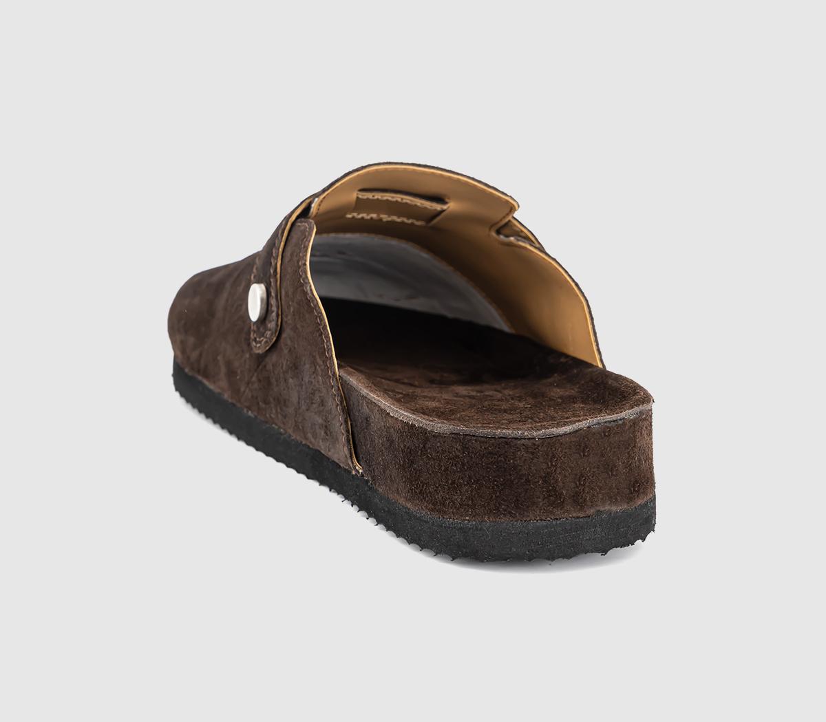 OFFICEComet Suede MulesBrown Suede