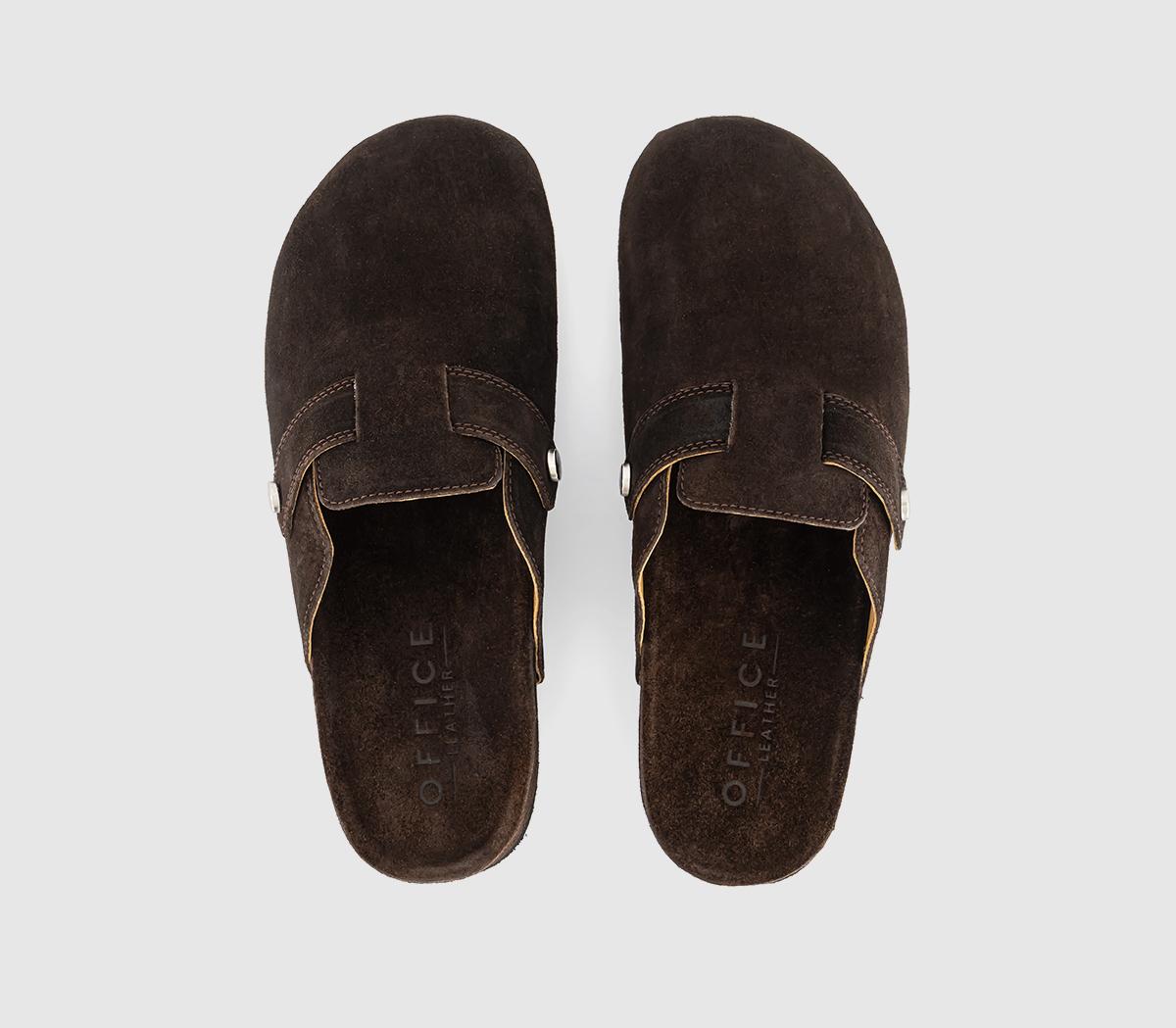 OFFICEComet Suede MulesBrown Suede
