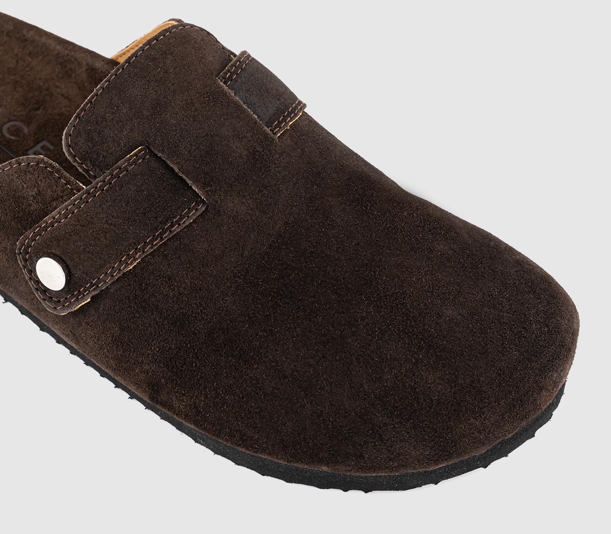 OFFICEComet Suede MulesBrown Suede