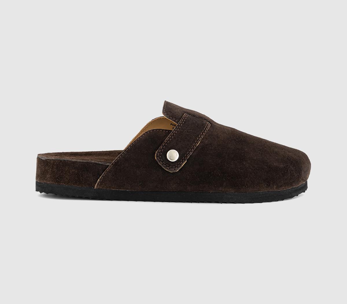 OFFICEComet Suede MulesBrown Suede
