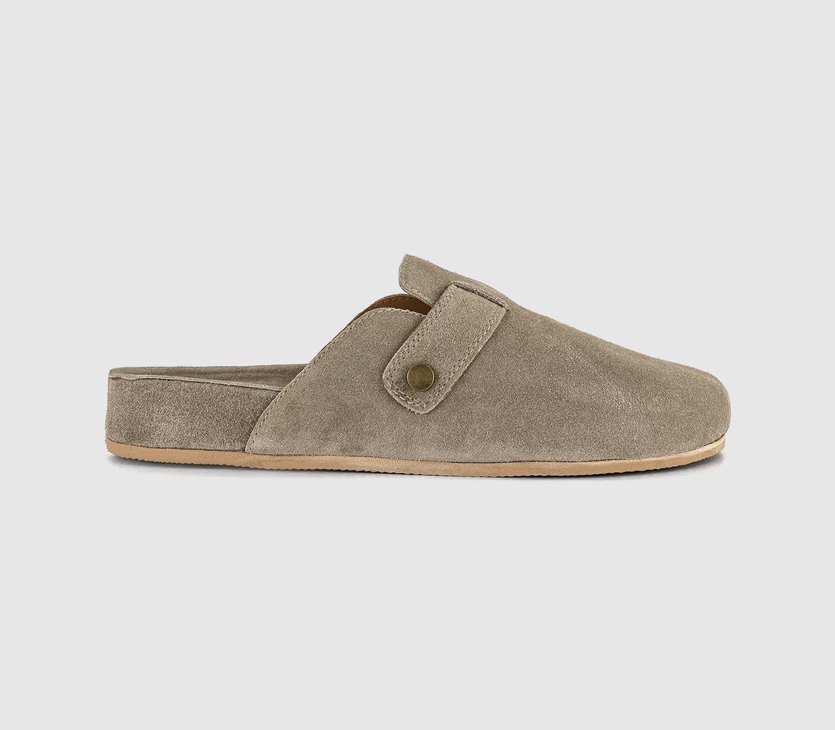 OFFICEComet Suede MulesTaupe Suede