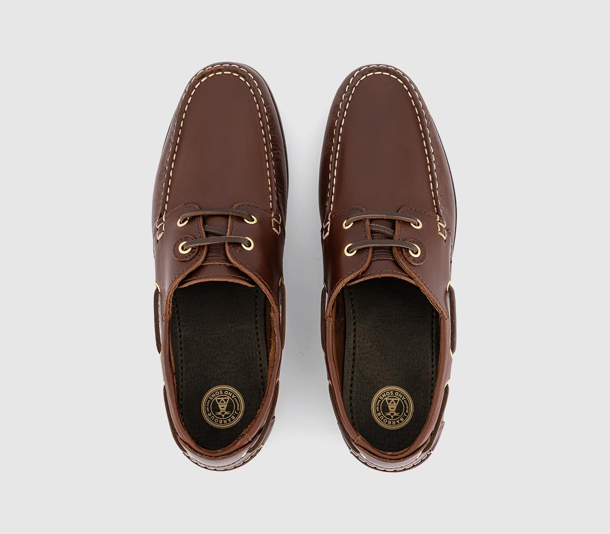 Barbour Wake Boat Shoes Barbour Wake Boat Shoes Maghogany