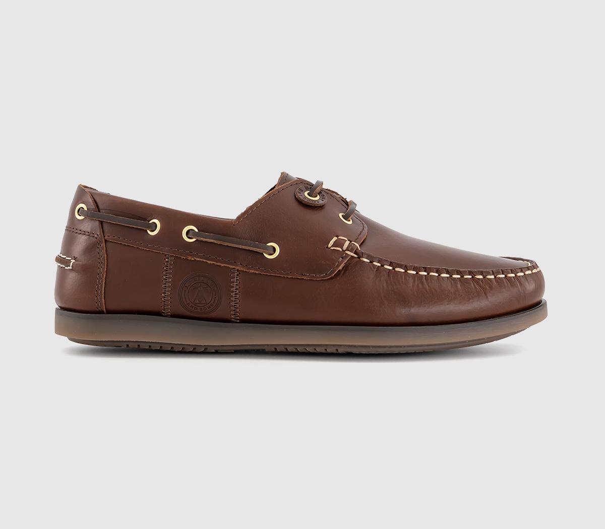 BarbourWake Boat Shoes BarbourWake Boat ShoesMaghogany