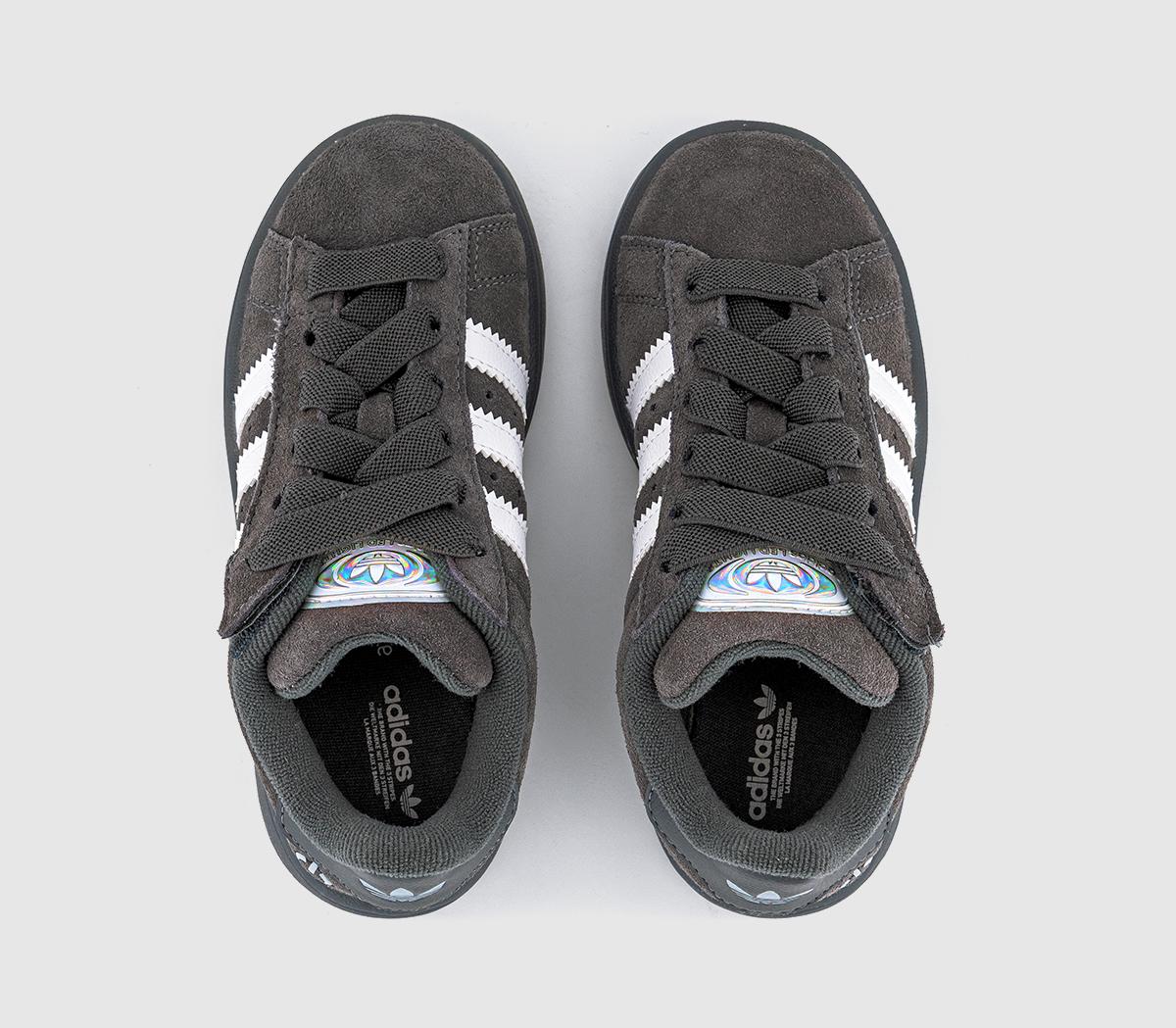 adidasCampus Led Light TrainersBlack Grey White