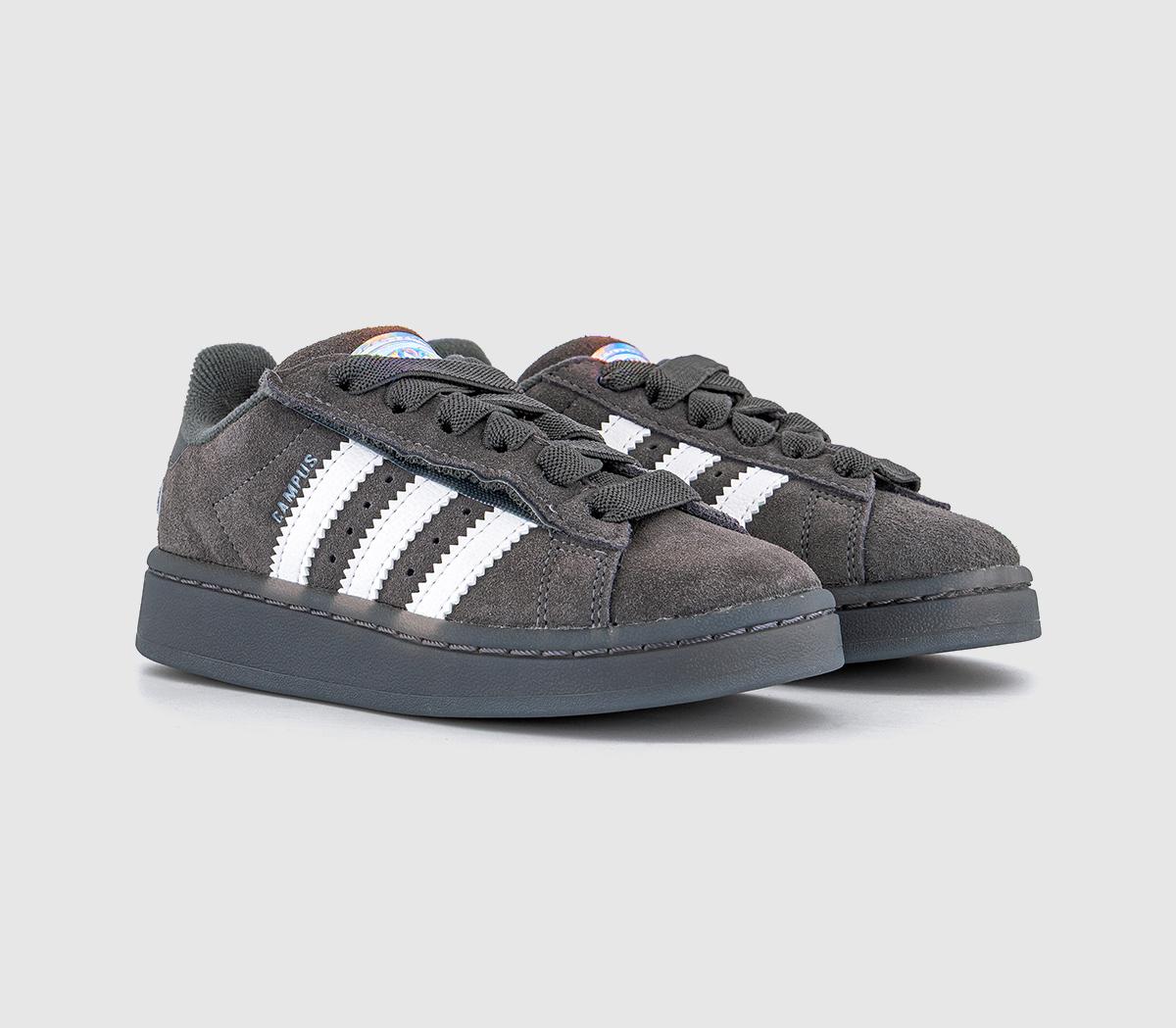 adidasCampus Led Light TrainersBlack Grey White