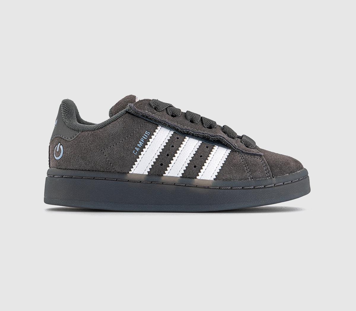 adidasCampus Led Light TrainersBlack Grey White