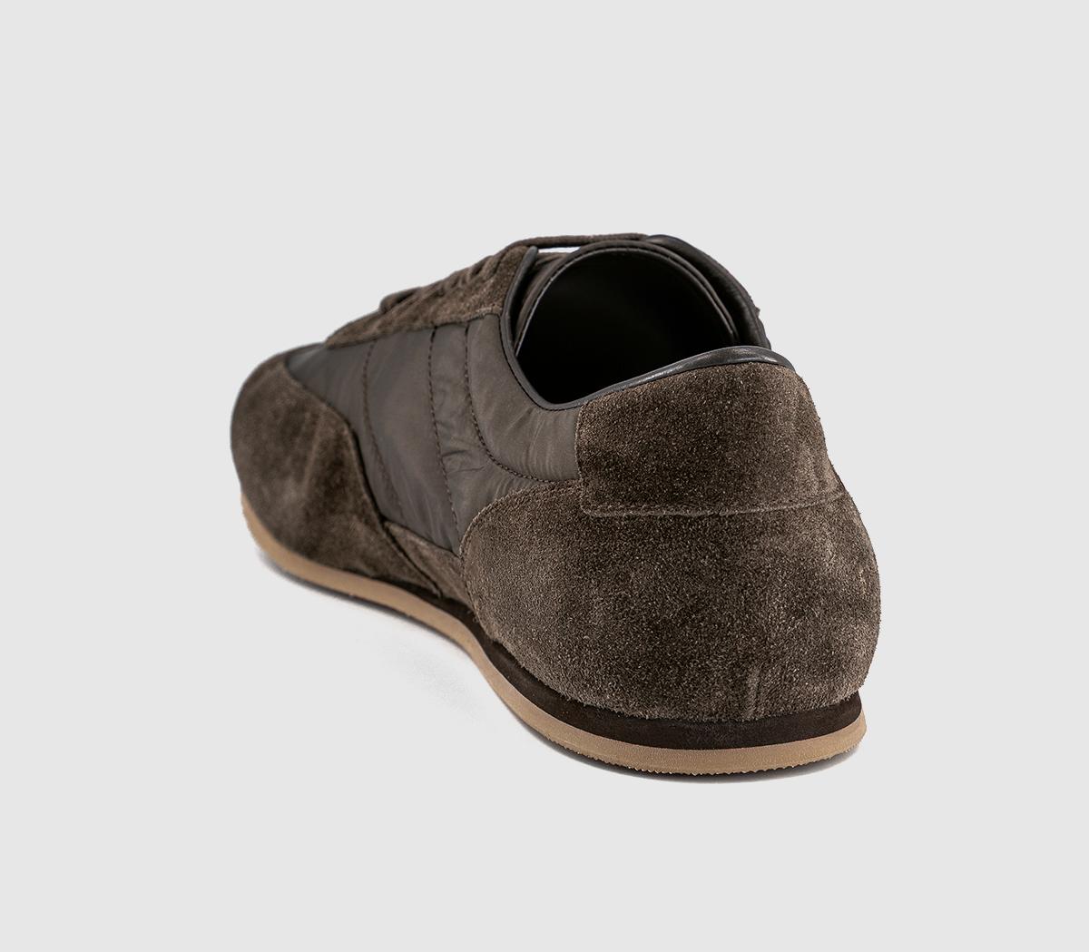 Common ProjectsMinimal Runner TrainersBrown Nylon Suede