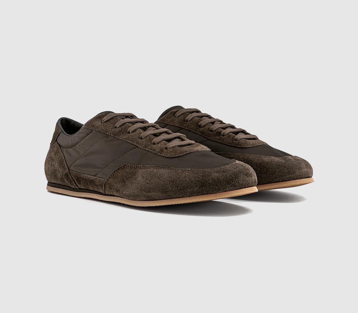 Common ProjectsMinimal Runner TrainersBrown Nylon Suede
