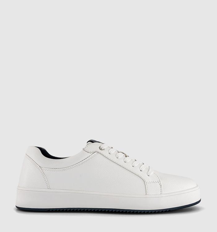 OFFICE Carter Wedge Trainers White