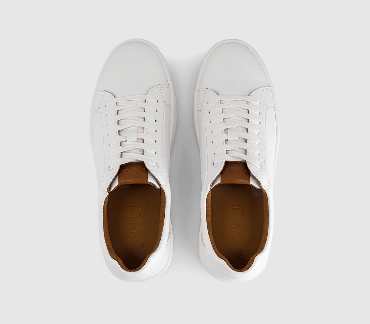 OFFICECarter Wedge TrainersNew White