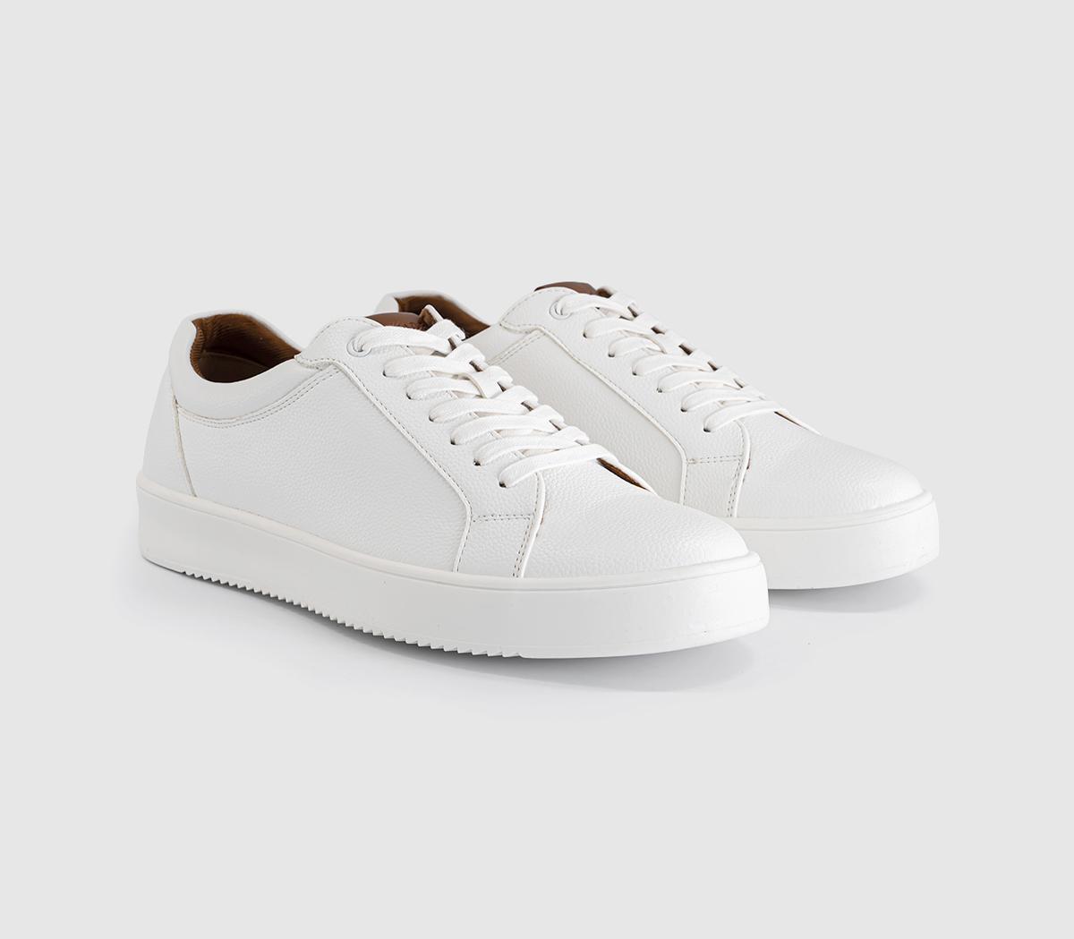 OFFICECarter Wedge TrainersNew White