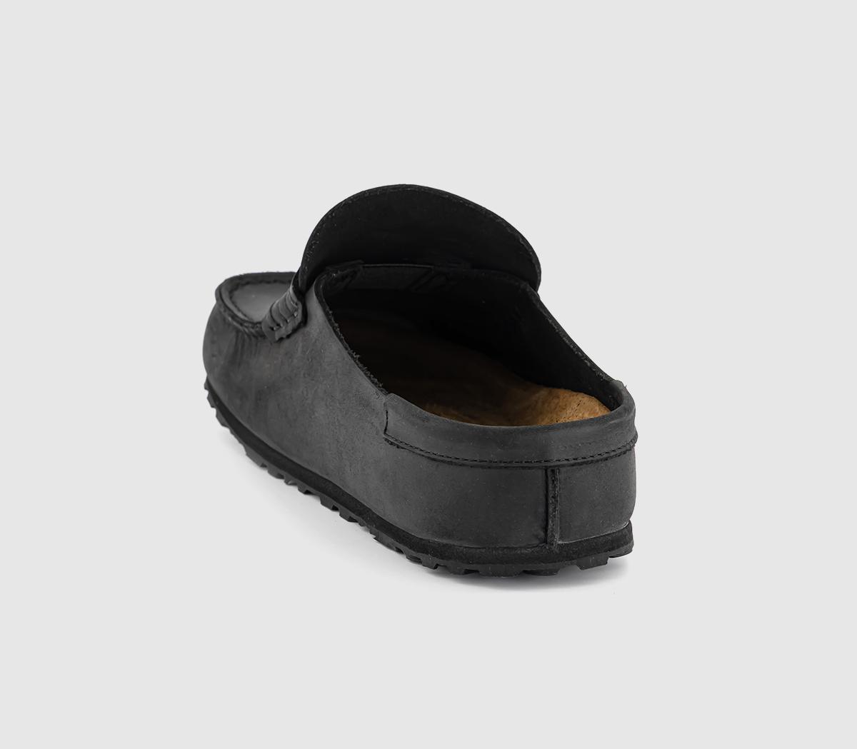 BIRKENSTOCKNaples Wrapped ClogsBlack Leather
