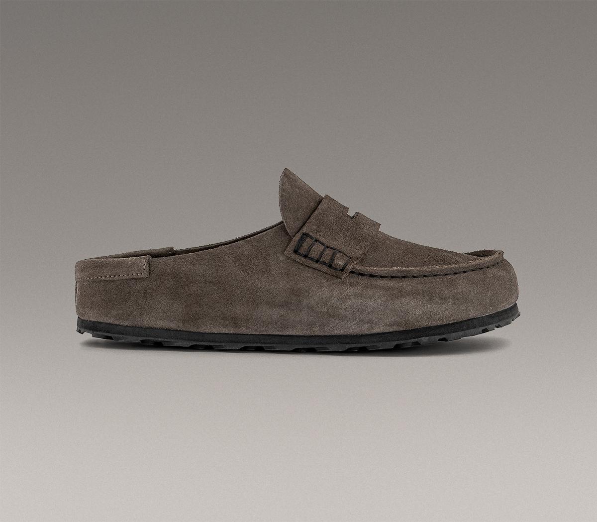 BIRKENSTOCKNaples Wrapped EXQUISITE Loafers BIRKENSTOCKNaples Wrapped EXQUISITE LoafersSuede Concrete Gray