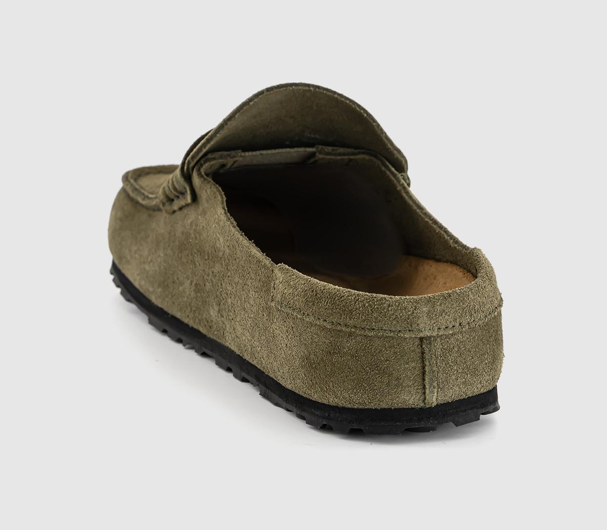 BIRKENSTOCK Naples Wrapped Loafers Thyme - Flat Shoes for Women