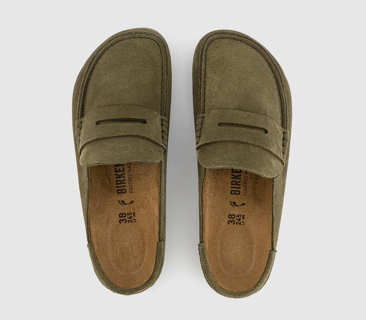BIRKENSTOCK Naples Wrapped Loafers Thyme - Flat Shoes for Women
