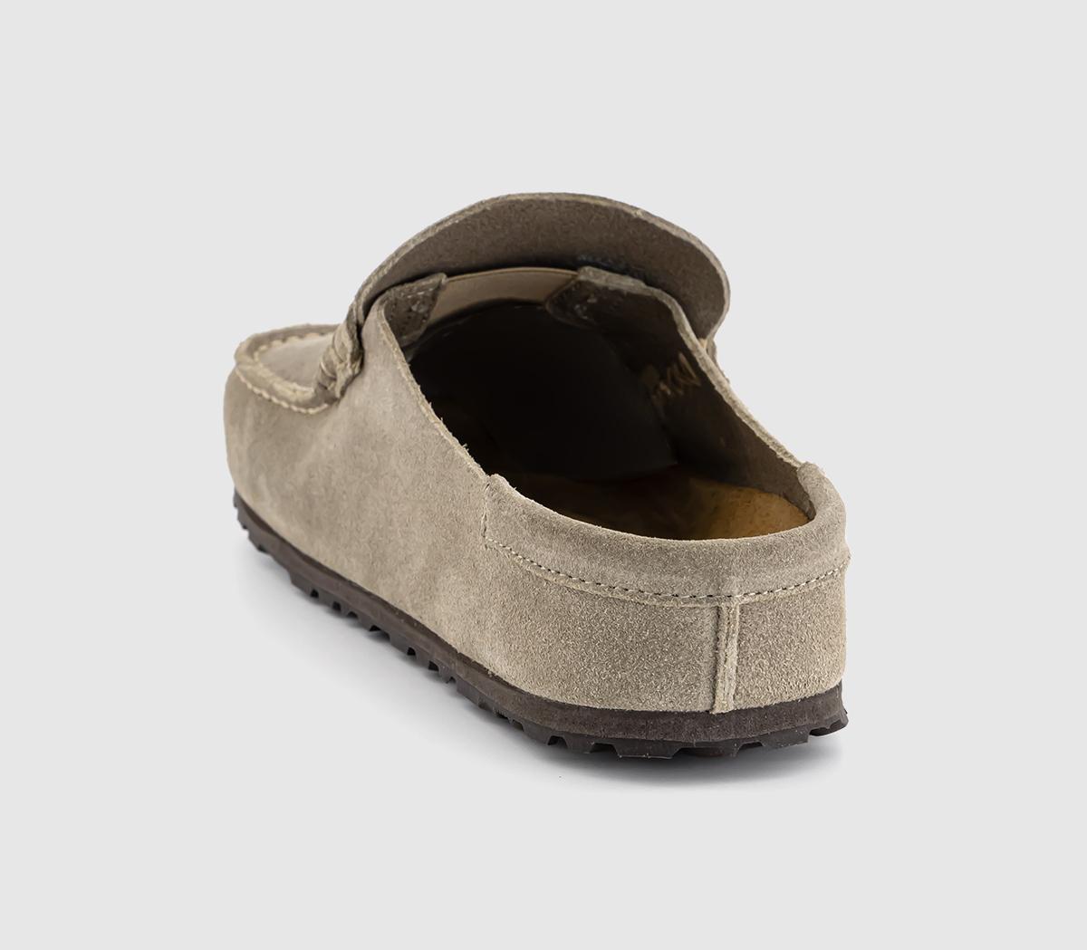 BIRKENSTOCKNaples Wrapped EXQUISITE ClogsSuede Taupe