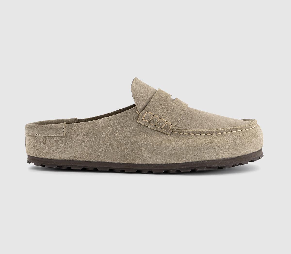 BIRKENSTOCKNaples Wrapped EXQUISITE ClogsSuede Taupe