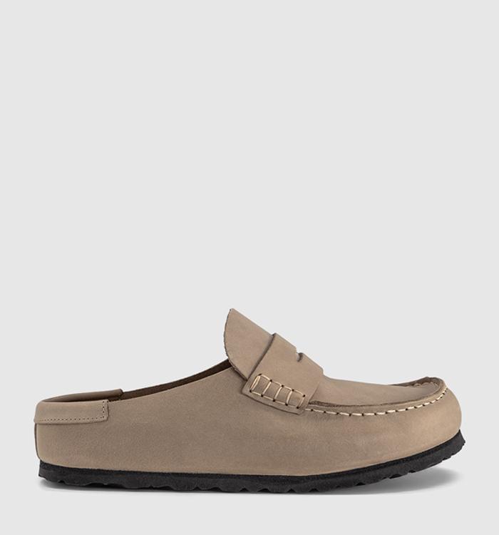 BIRKENSTOCK Naples Wrapped Clogs Tobacco Leoi