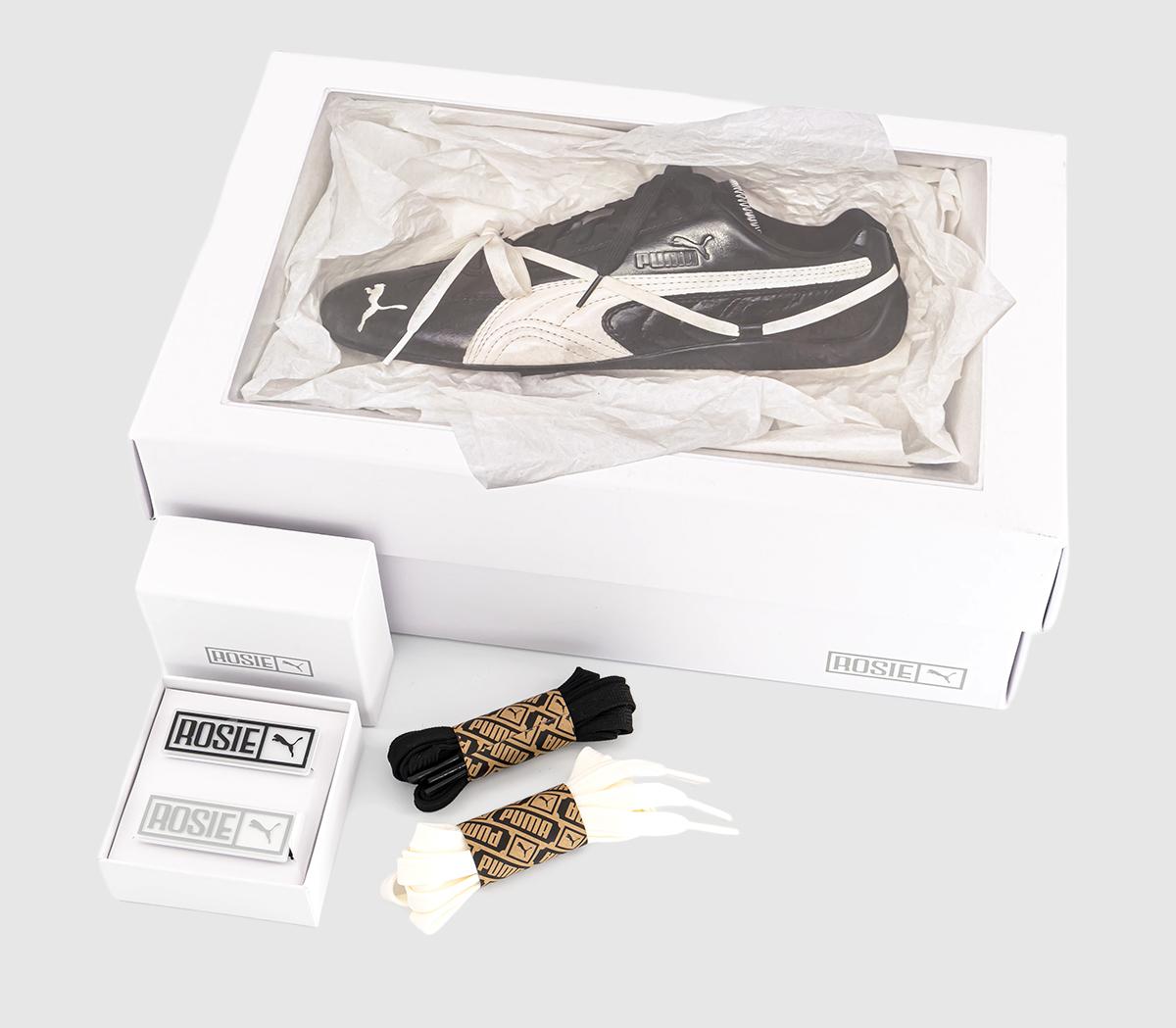 PUMASpeedcat Lea X Rose TrainersBlack Warm White