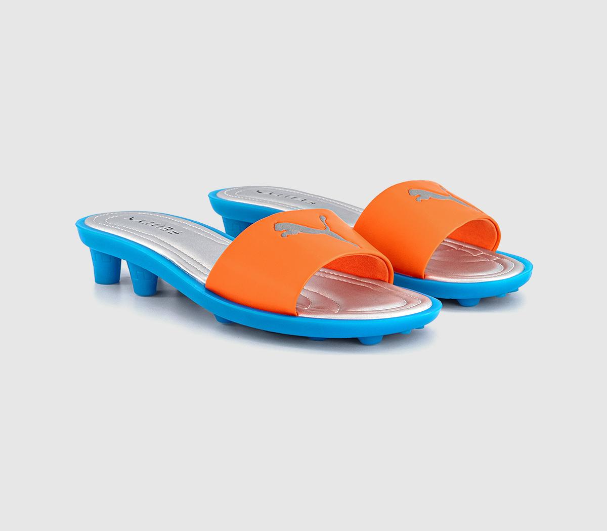 PUMAFenty Cat Cleat SandalsRickie Orange Racing Blue