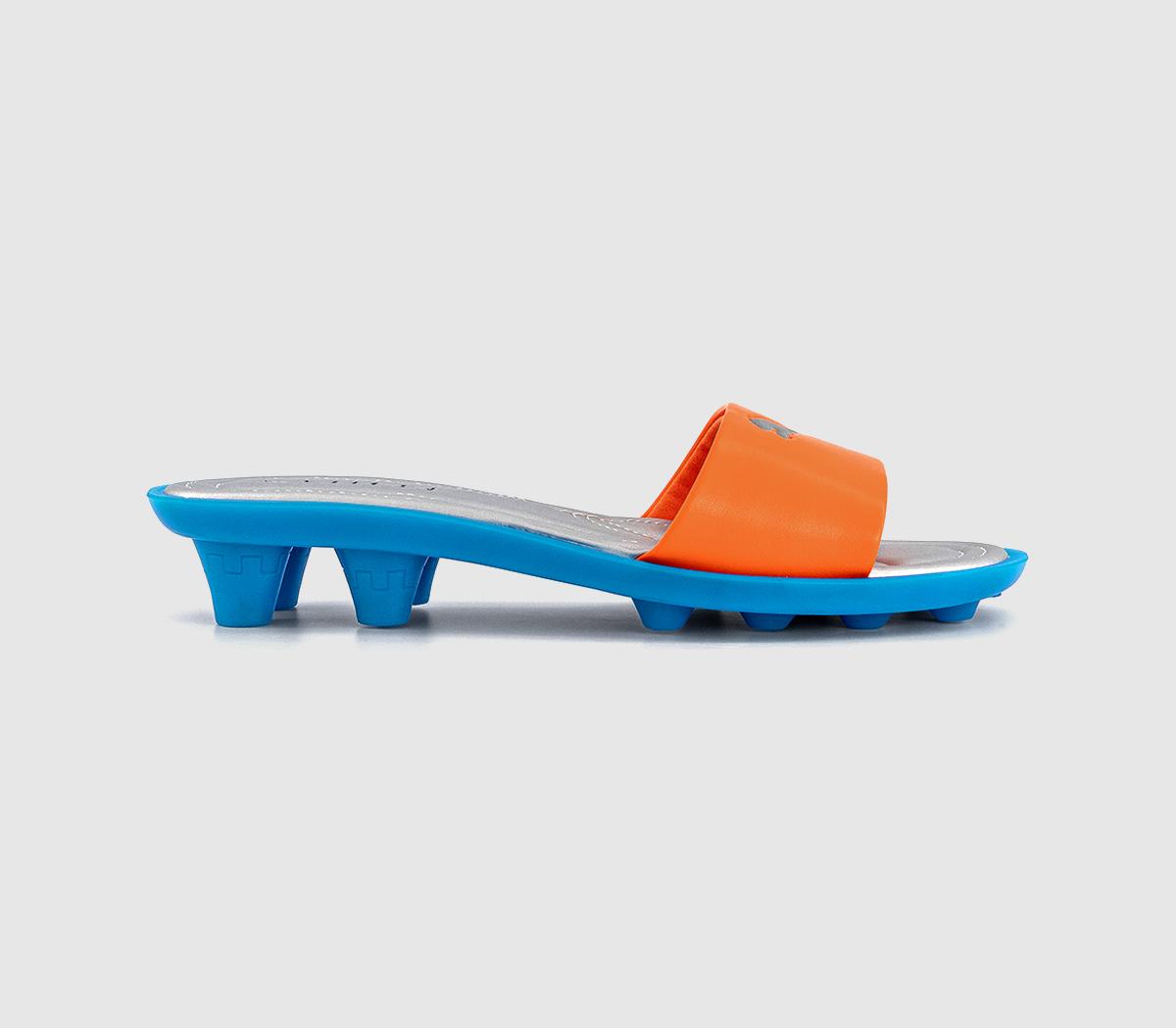 PUMAFenty Cat Cleat SandalsRickie Orange Racing Blue