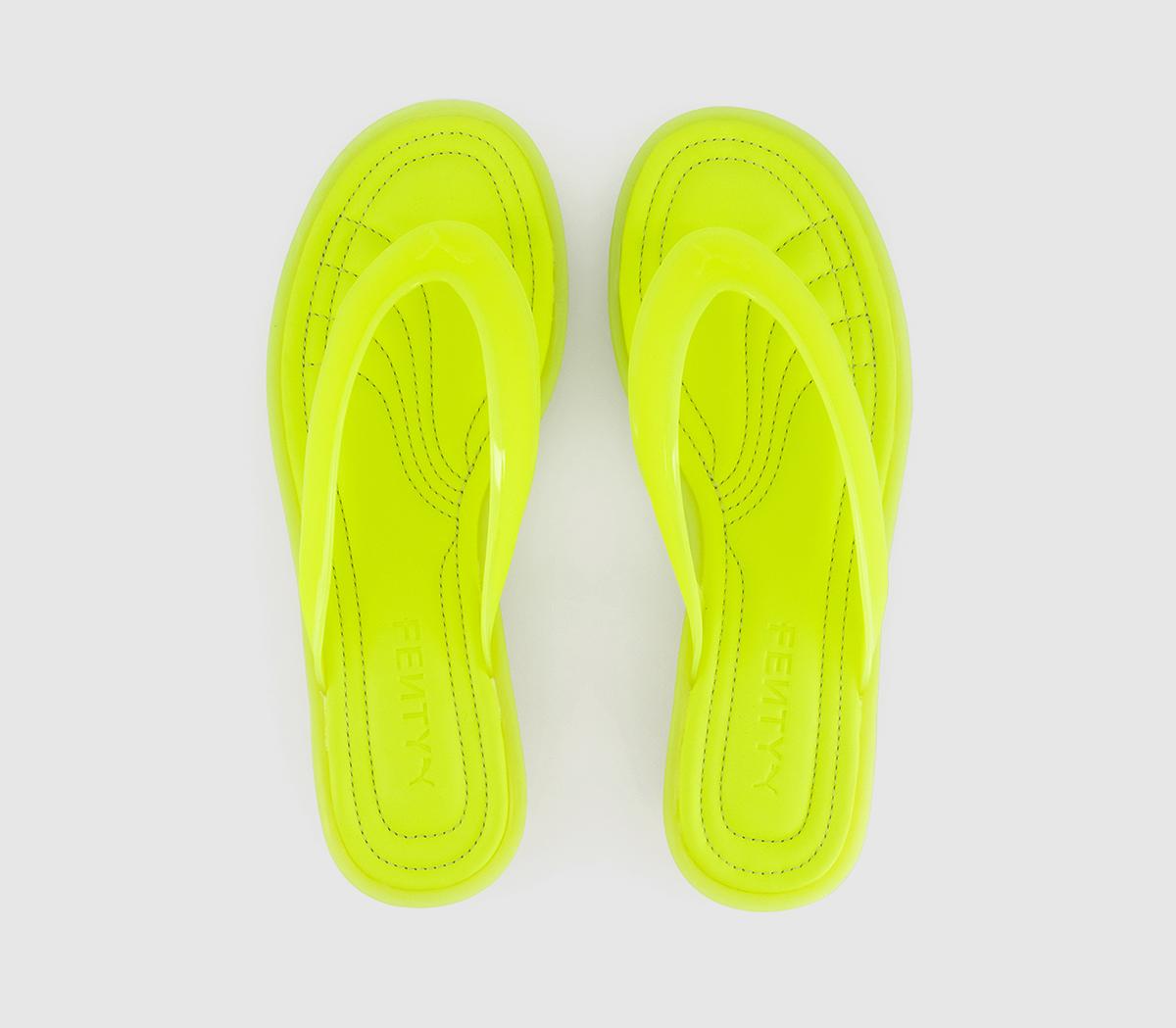 PUMA FENTY Cat Cleat Sandals PUMA FENTY Cat Cleat Sandals Lime Sheen