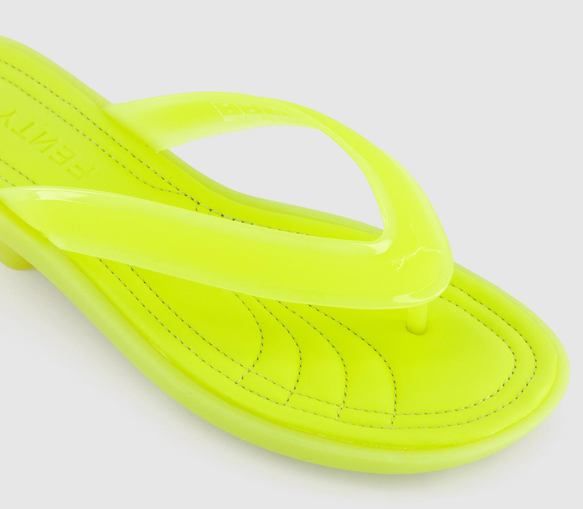 PUMA FENTY Cat Cleat Sandals PUMA FENTY Cat Cleat Sandals Lime Sheen
