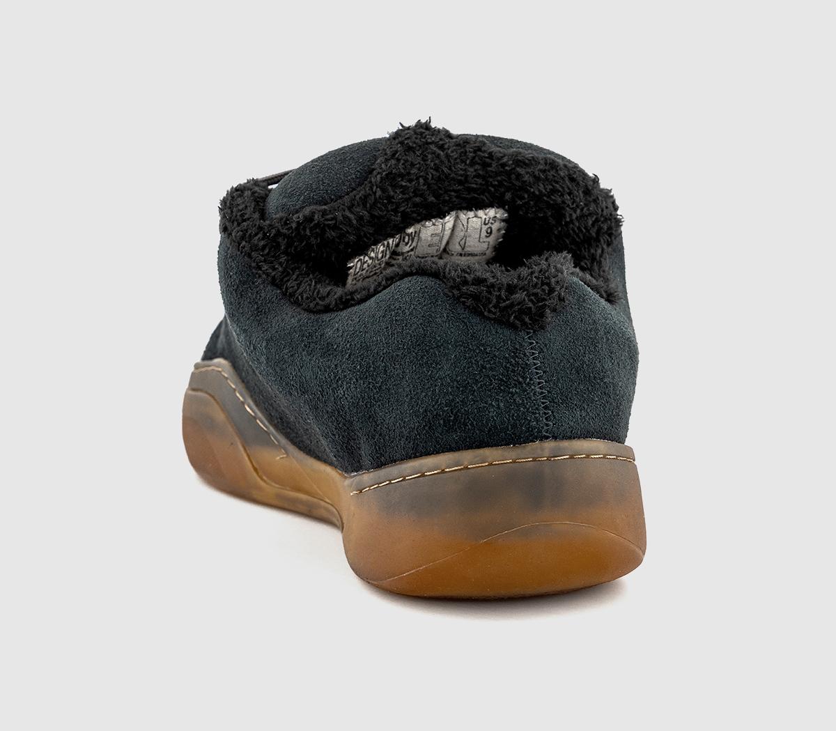 Comme Des GarconsSuede Vamp Skate SneakersBlack