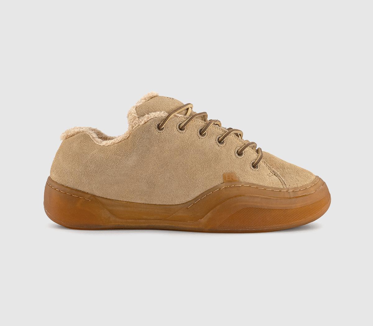 Comme Des GarconsSuede Vamp Skate SneakersSand