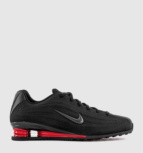 Nike Shox Z Trainers Black Black University Red
