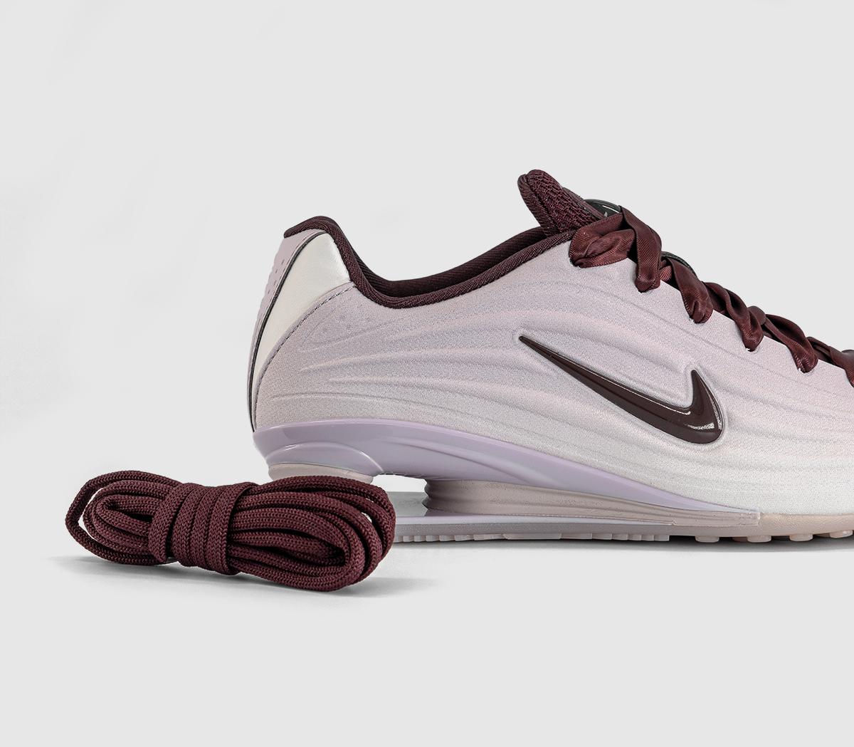 NikeShox Z TrainersParticle Rose Burgundy Crush Phantom