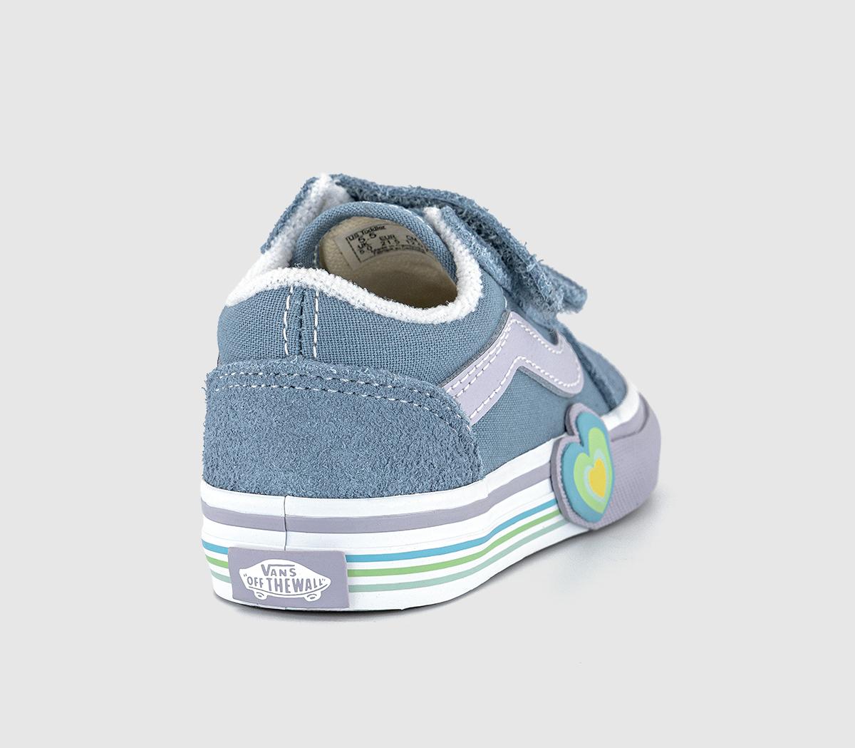 VansOld Skool V Heart Toddler TrainersCitadel