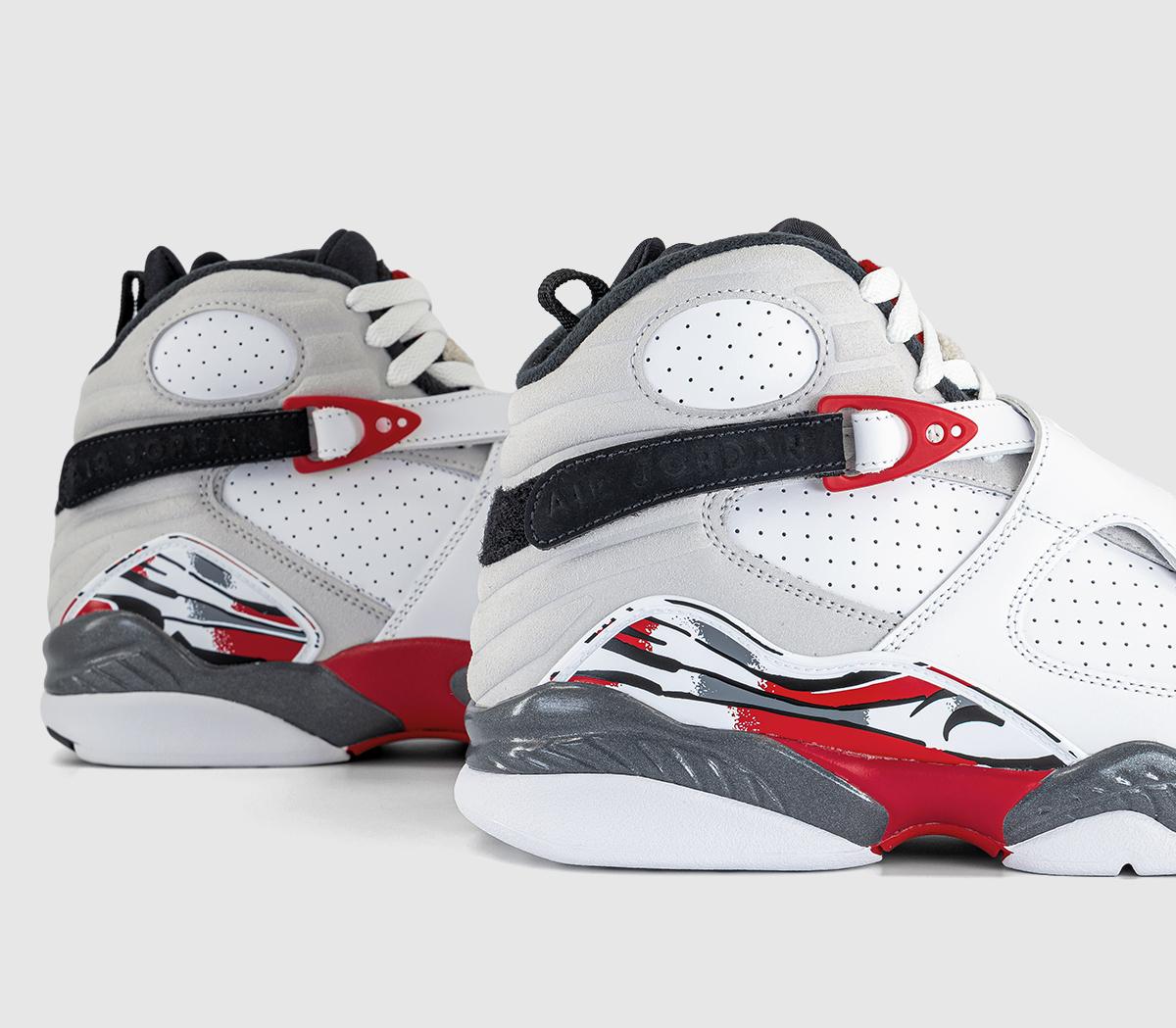 JordanAir Jordan 8 Retro TrainersBlack True Red White