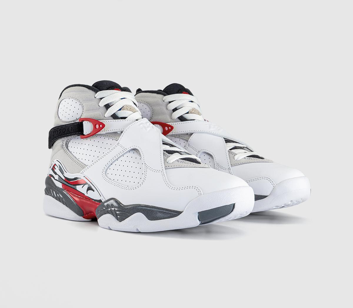 JordanAir Jordan 8 Retro TrainersBlack True Red White