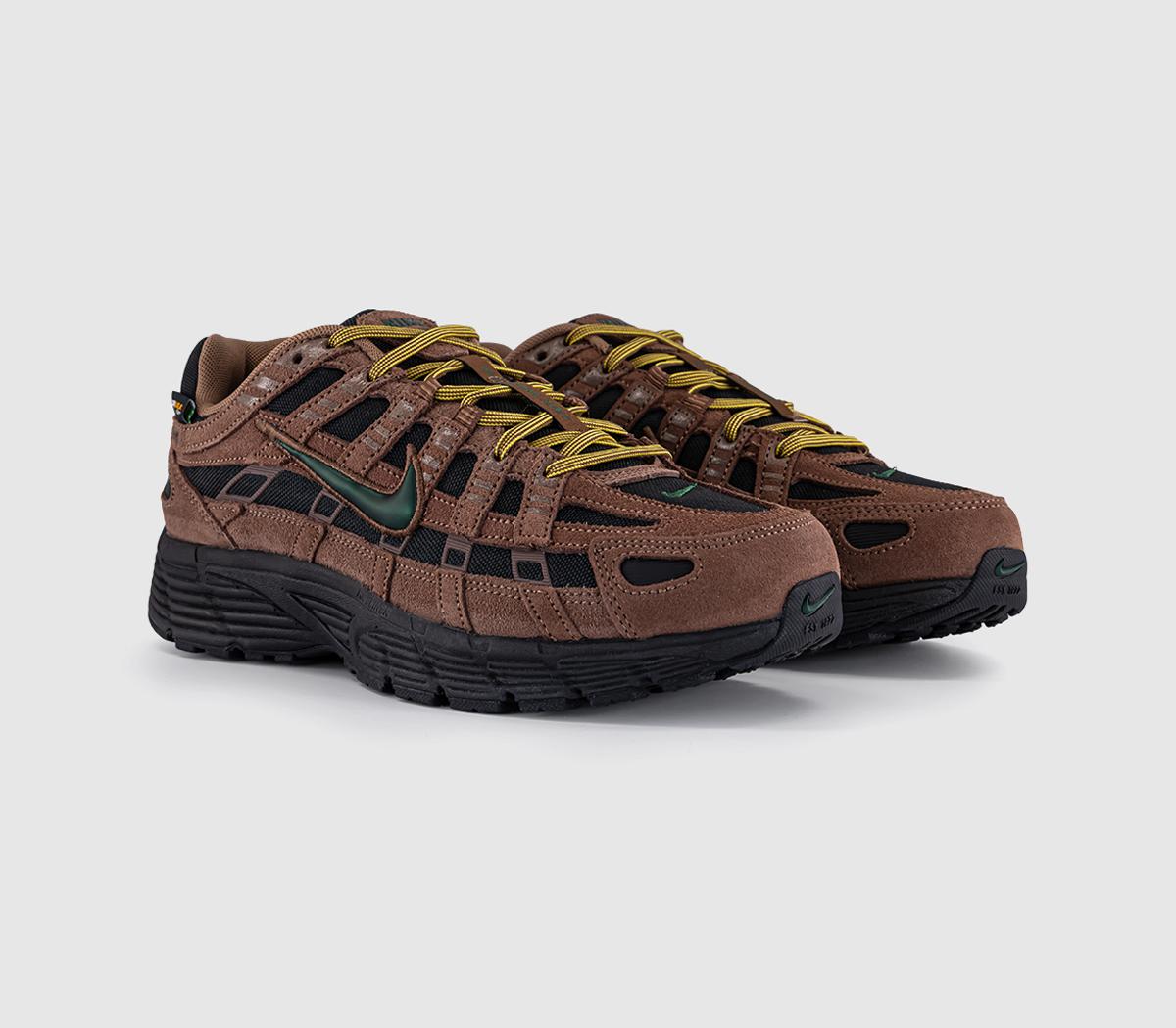NikeNike P-6000 PRM Cordura TrainersFauna Brown Gorge Green Black Archaeo Brown Saffro