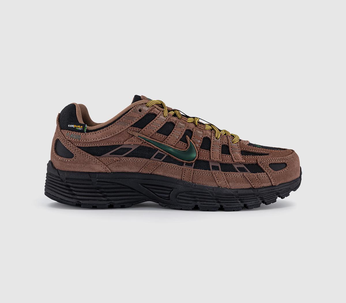 NikeNike P-6000 PRM Cordura TrainersFauna Brown Gorge Green Black Archaeo Brown Saffro