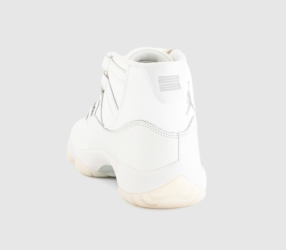 Jordan Air Jordan 11 Retro Trainers Sail Pearl Greywhite Mtlc