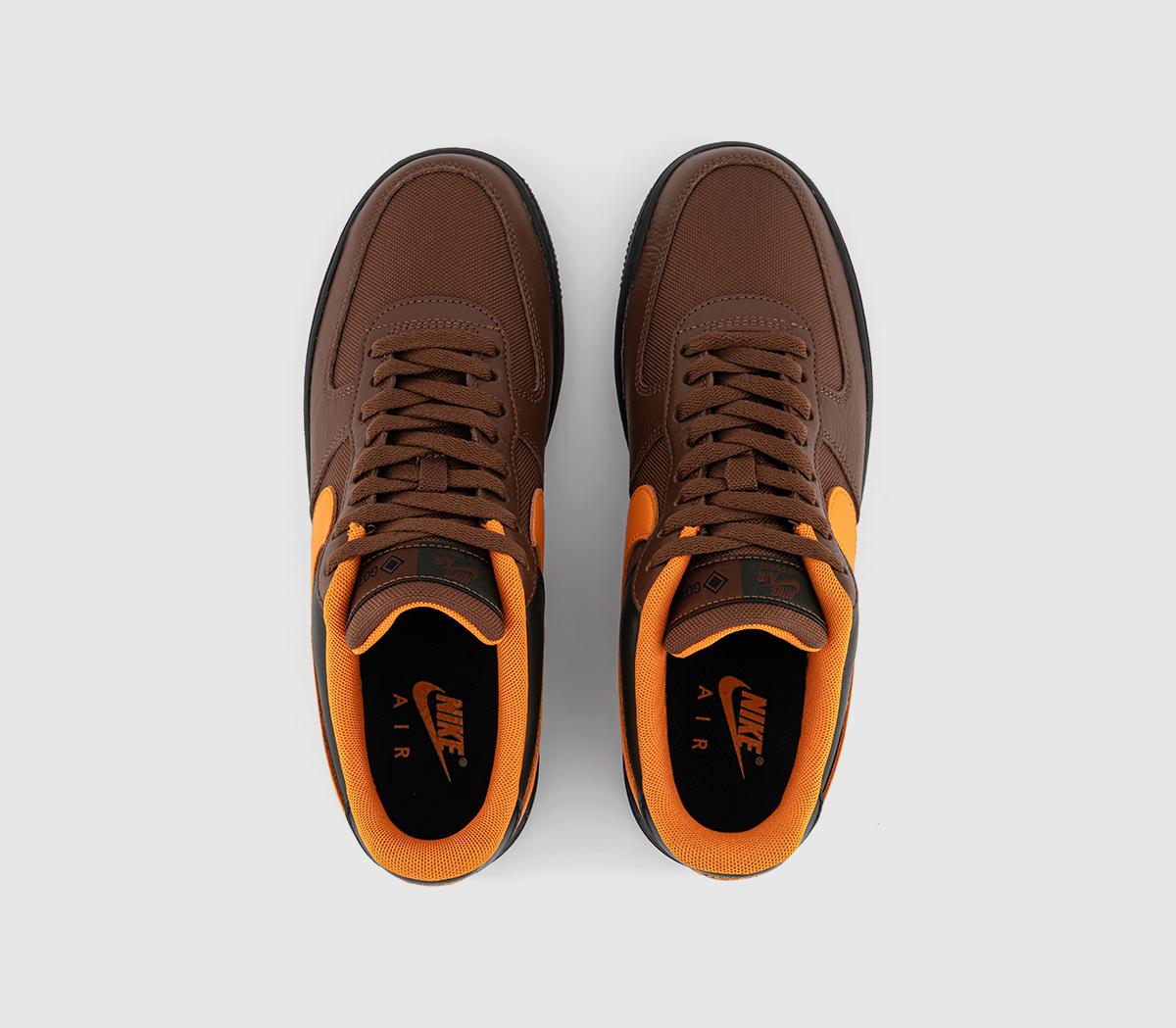 Nike Air Force 1 GTX Trainers Fauna Brown Brt Ceramic Sequoia