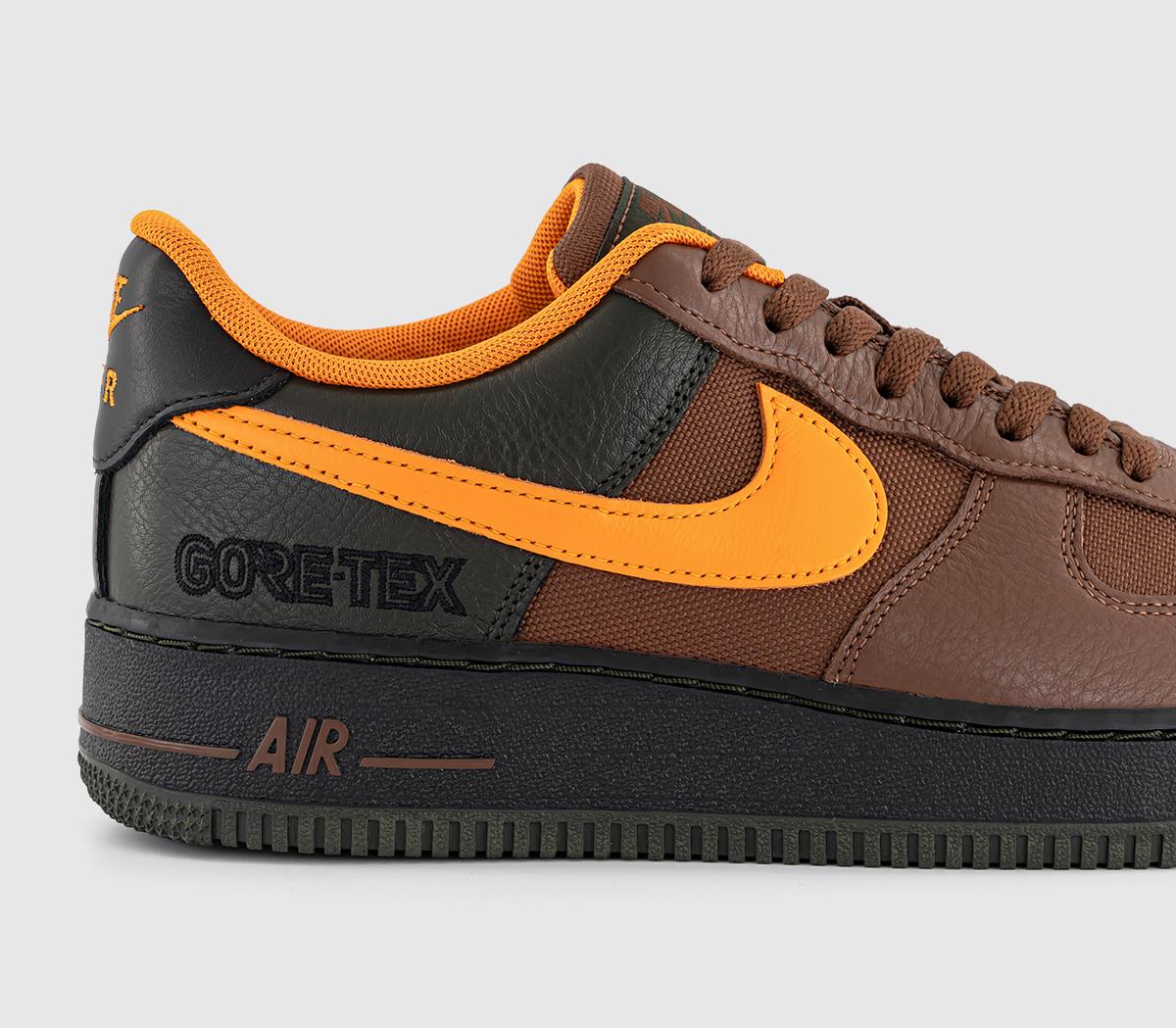 NikeAir Force 1 GTX TrainersFauna Brown Brt Ceramic Sequoia Black