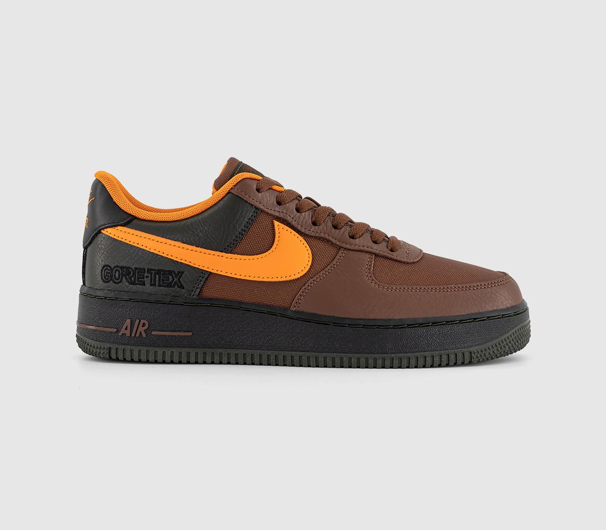 NikeAir Force 1 GTX TrainersFauna Brown Brt Ceramic Sequoia Black