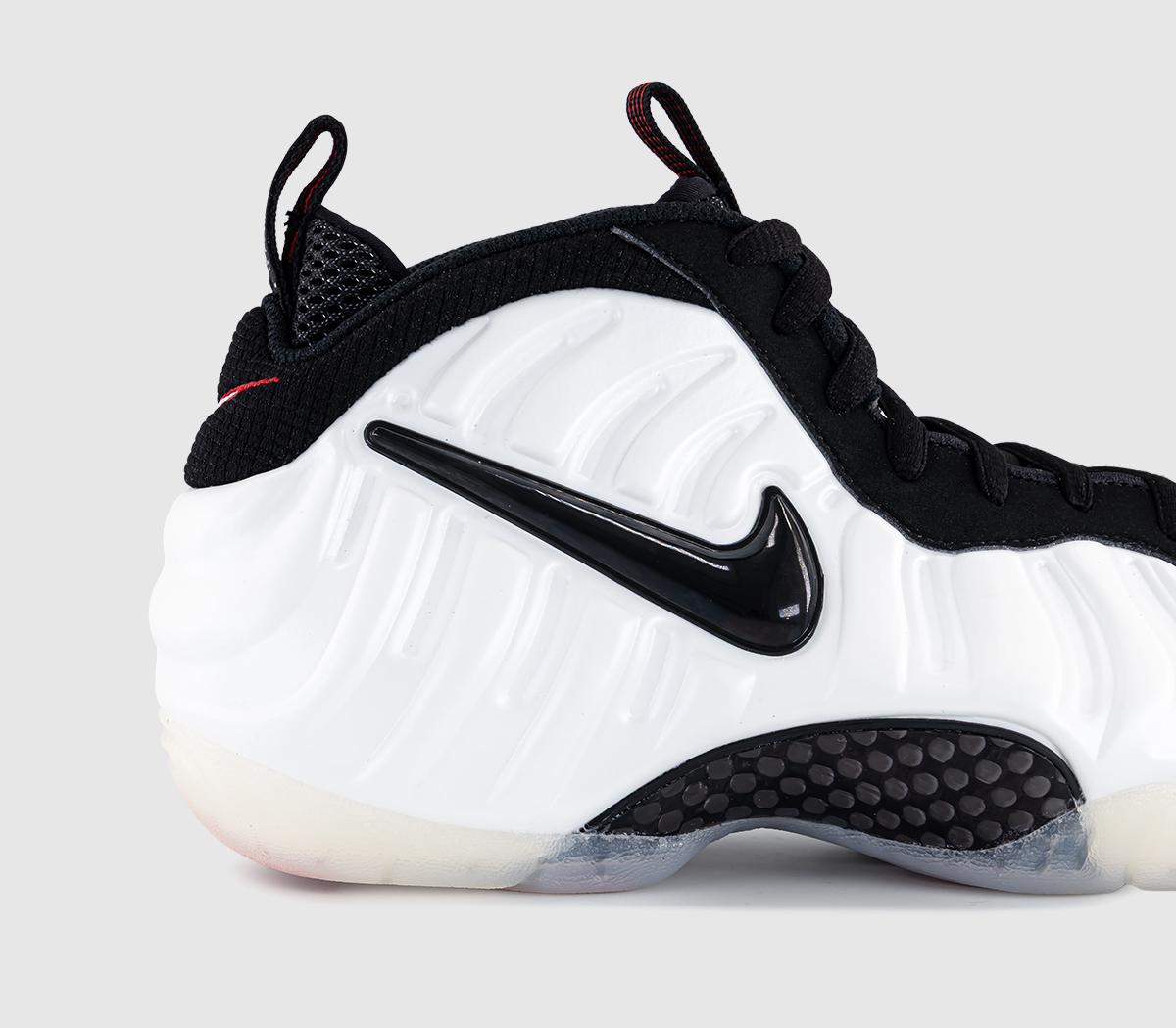 NikeAir Foamposite Pro TrainersPearl White White Black True Red