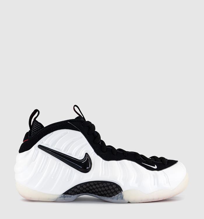 Nike Air Foamposite Pro Trainers Pearl White White Black True Red