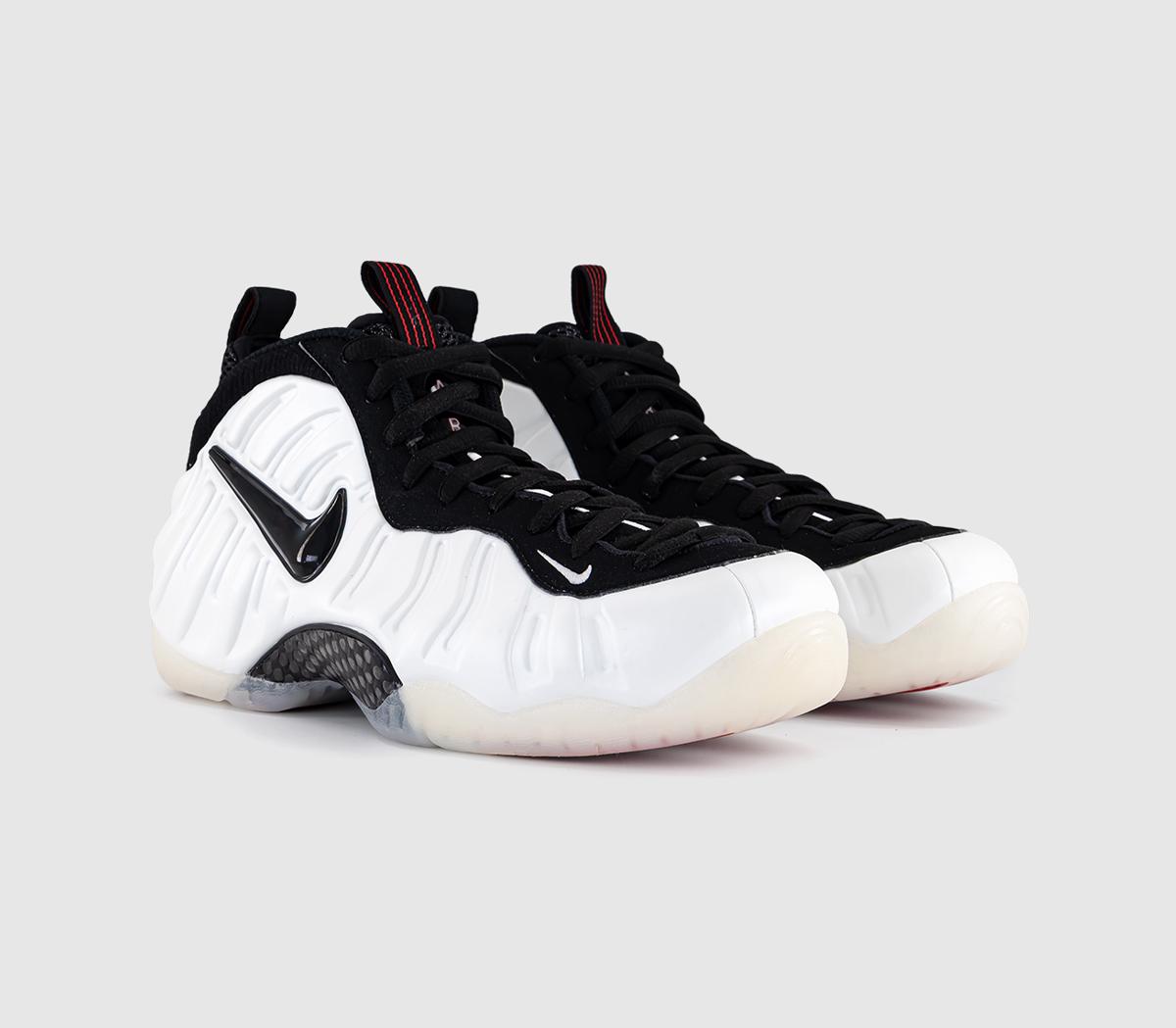 NikeAir Foamposite Pro TrainersPearl White White Black True Red